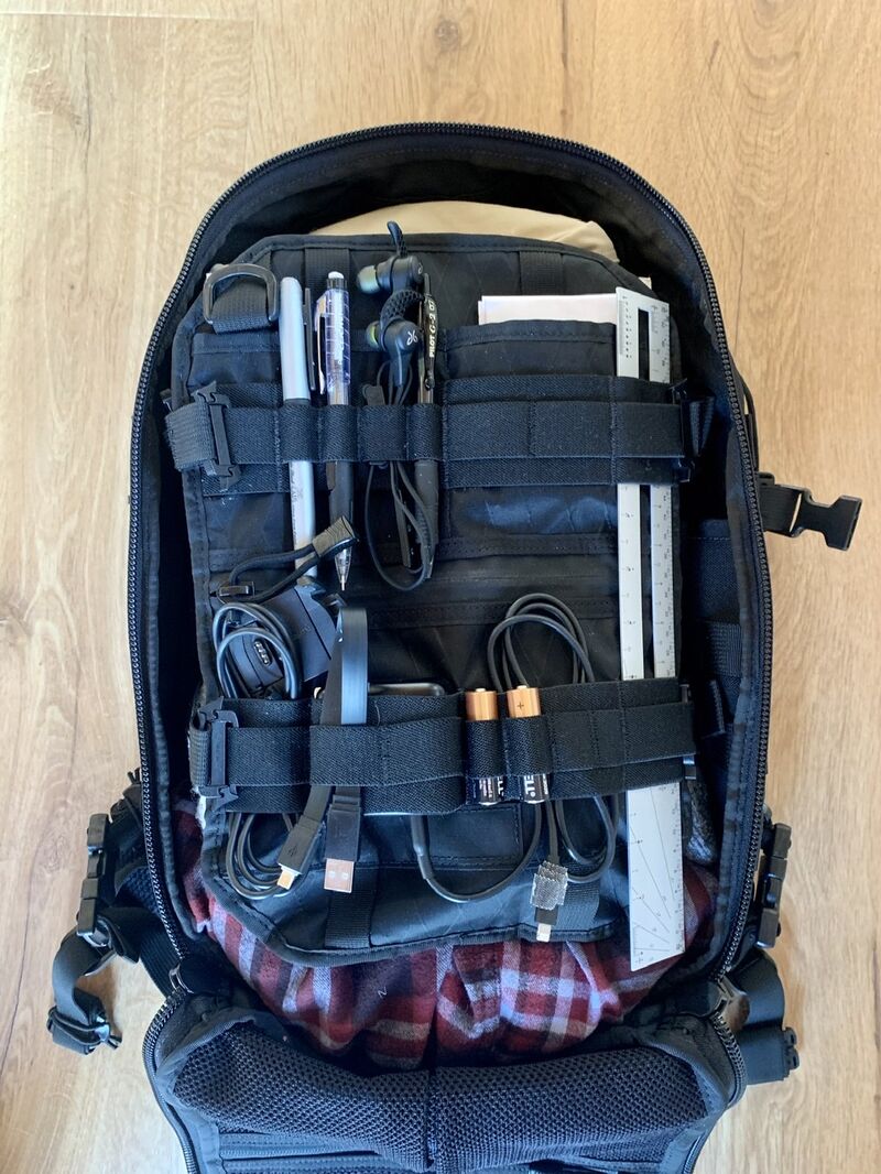 edc backpack loadout