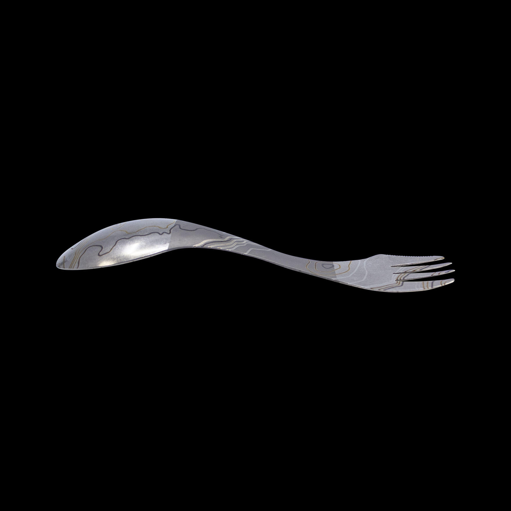 NEW Triple Aught Design TAD Gear LMF Spork TAD Edition Titanium Eating Utensil